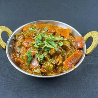 Vegan Okra Onion