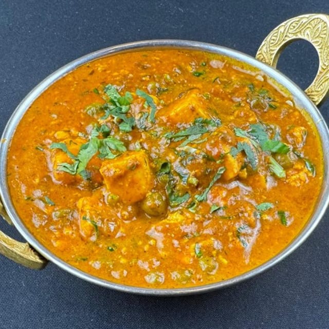 Matar Paneer.