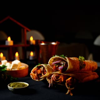 (Vegetarian) Paneer Kathi Roll