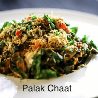 Vegetarian Palak Chaat (GF)