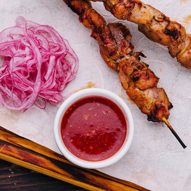 Tandoori Lamb Tikka.